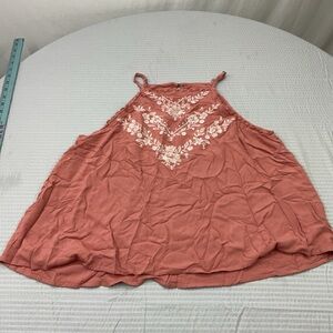 Women's Floral Embroidered Tank Top